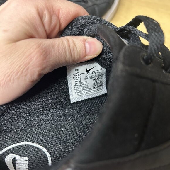 NikeCourt Legacy Mule Black White Slip-On Shoes Women’s Size 10 (DB3970-001) - Picture 9 of 9